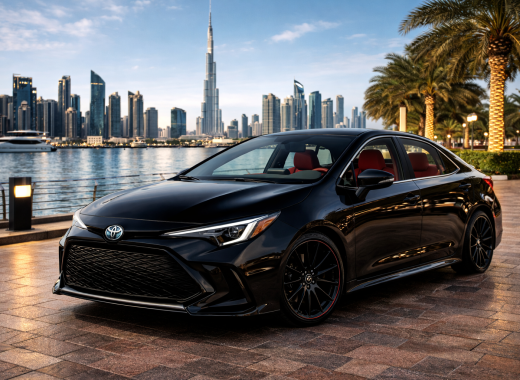 Rent Toyota Corolla 2025 in Dubai