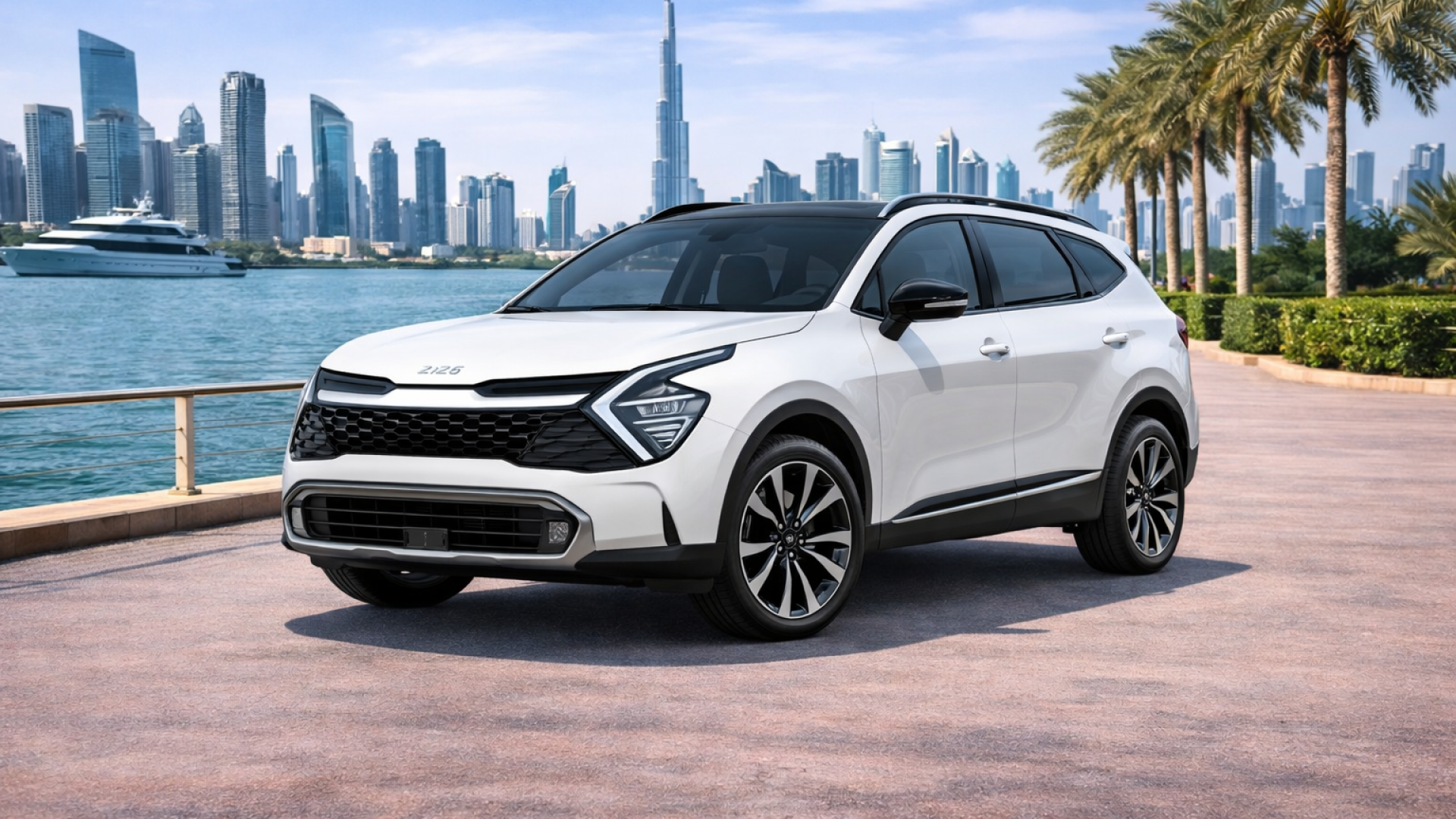 Rent KIA Sportage 2025 in Dubai