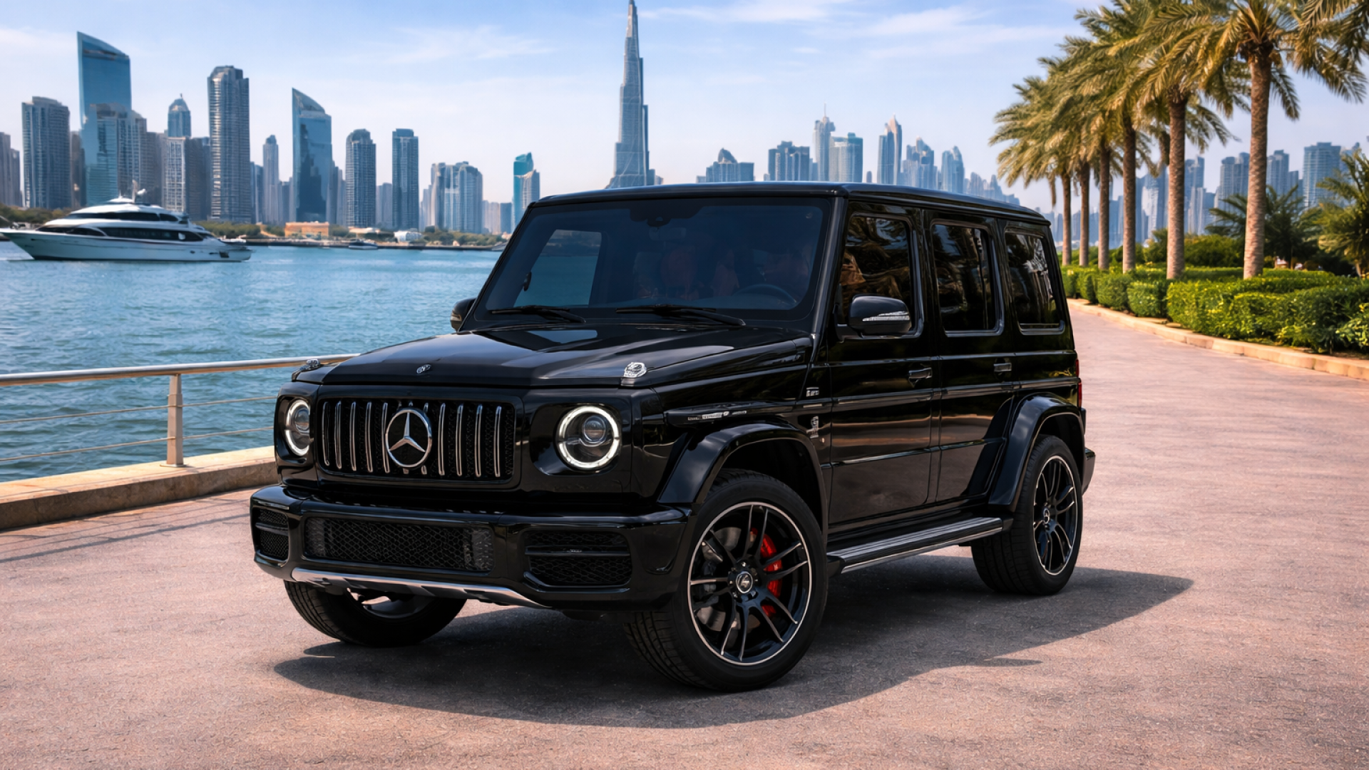 Rent Mercedes Benz AMG G63-2024 in Dubai