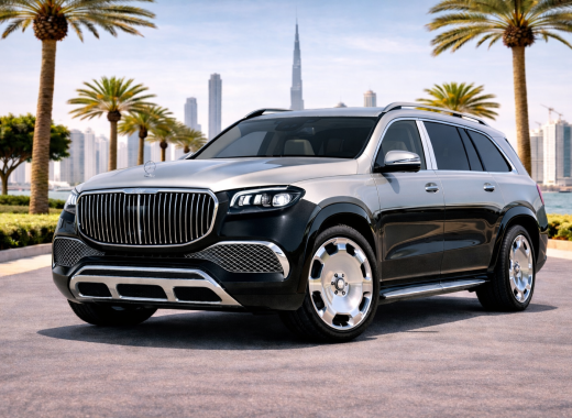 Rent Mercedes Benz GLS680 Maybach 2025 in Dubai
