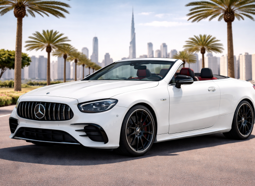 Rent Mercedes Benz AMG E53 Convertible 2024 in Dubai