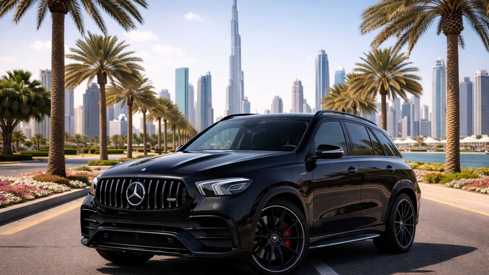 Rent Mercedes GLE53 AMG 2025 in Dubai