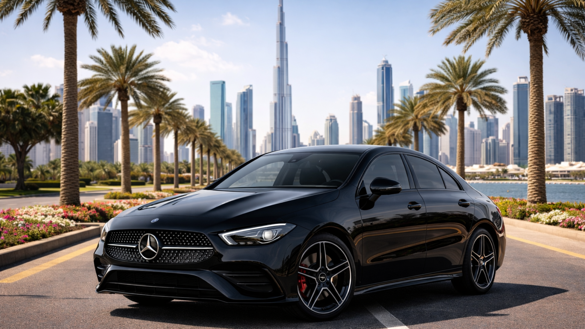 Rent Mercedes Benz CLA250 AMG 2025 in Dubai