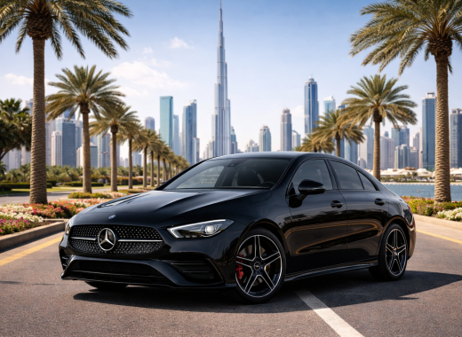 Rent Mercedes Benz CLA250 AMG 2025 in Dubai